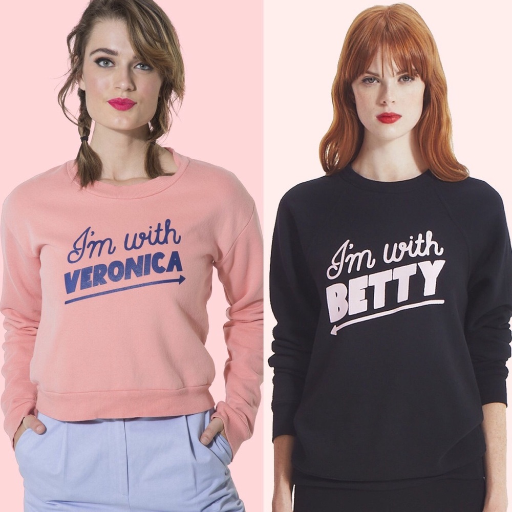 BUNDLE betty and veronica sweatshirts 💄